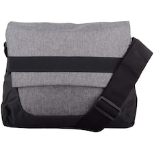 Lorenz Modern Look Professional Travel Cross Body / Shoulder / Messenger Bag | Grey | Grey