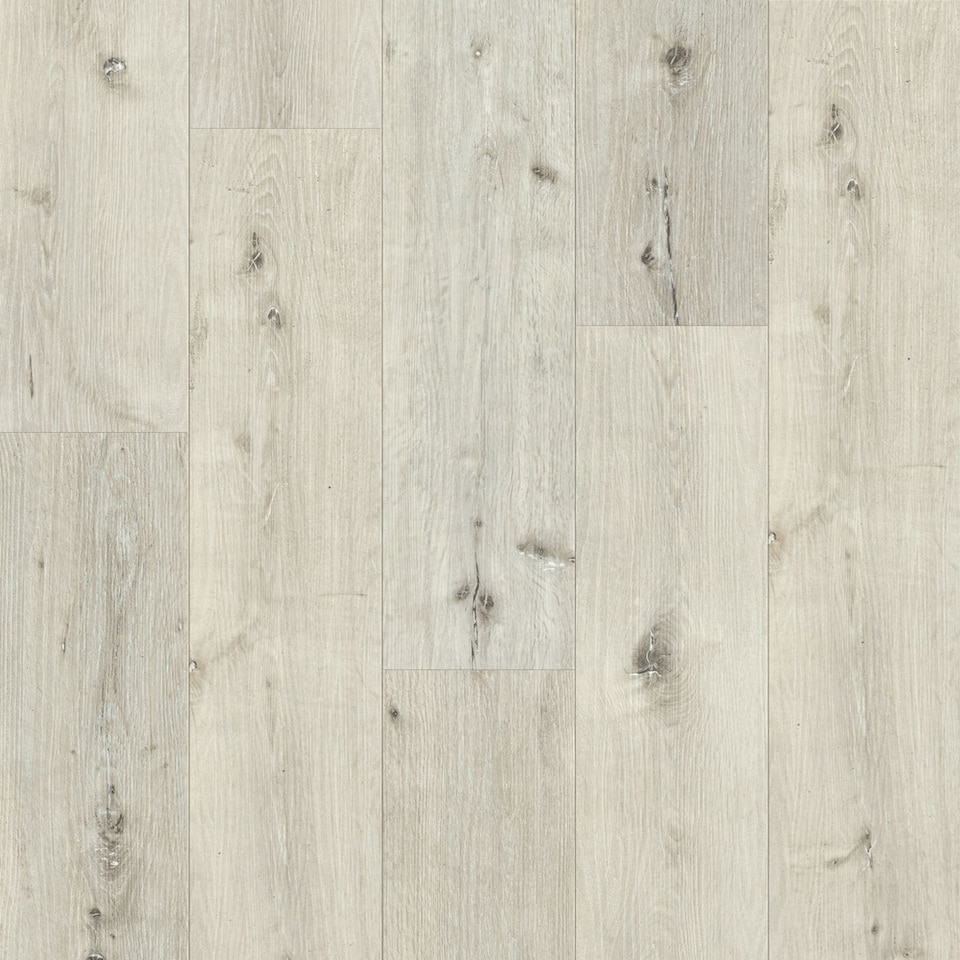 image 1 of Click LVT Flooring SPC 5.0mm NodSl White Ash Plank Wood Effect For Home & Contract Commercial Use | White | White | Planks per Pack:  10  | Coverage per Pack: 2.23m² | 1