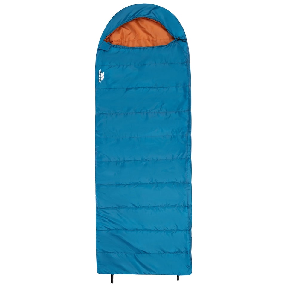 image 1 of Trespass Unisex Adult Vista Sleeping Bag | Blue | Rich Teal | One Size | 1
