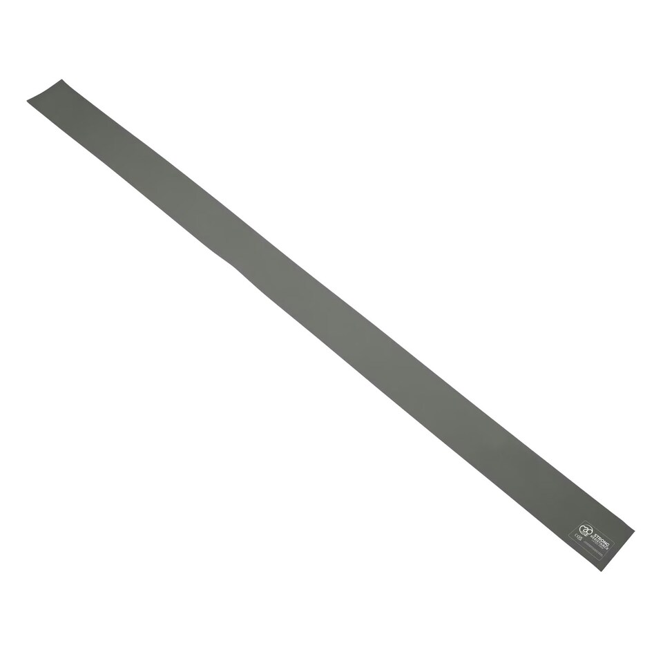 Yoga-Mad Latex Free Resistance Band - Grey - Strong