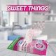 image 3 of Pack of 50 Duzzit Biodegradable Antibacterial Sweet Things Scented Wipes