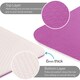 image 3 of TPE Yoga Alignment Mat (6mm Thick) - Purple
