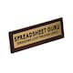 image 1 of Wooden Desk Sign - Spreadsheet Guru