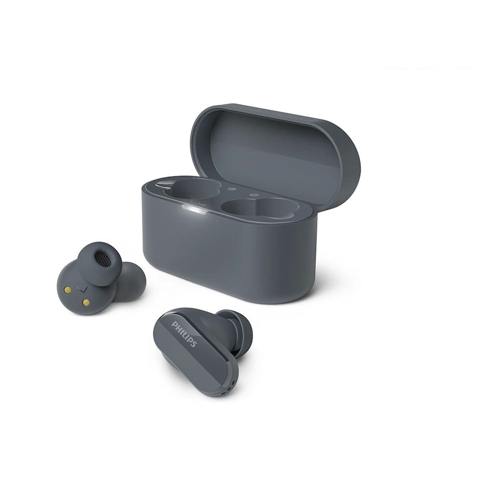 image 1 of Philips TAT3508 True Bluetooth Noise Cancelling In-Ear Headphones with Mic White