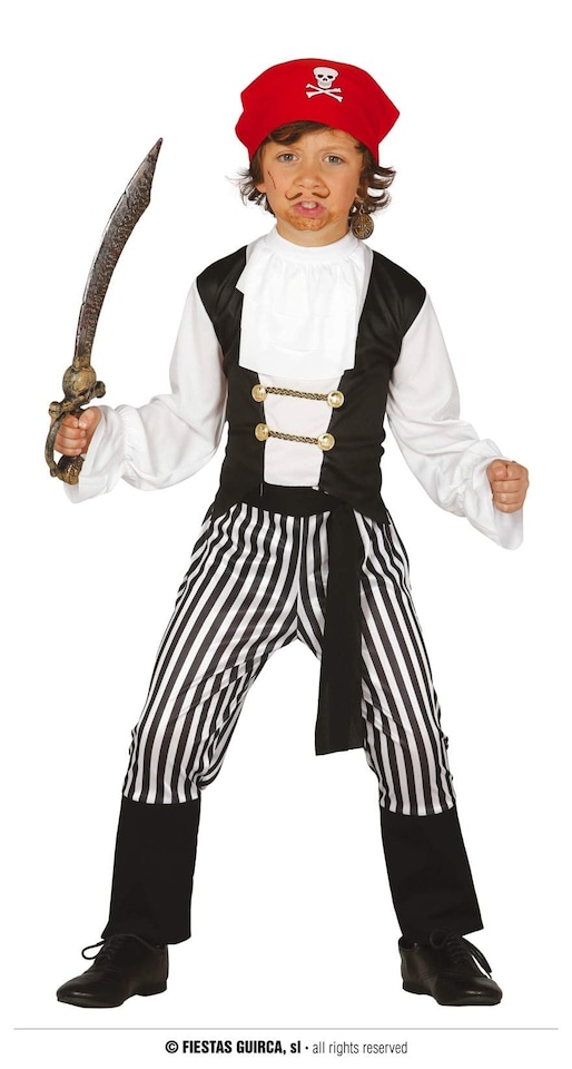 Fancy Dress Child Buccaneer Costume - 3-4 Years