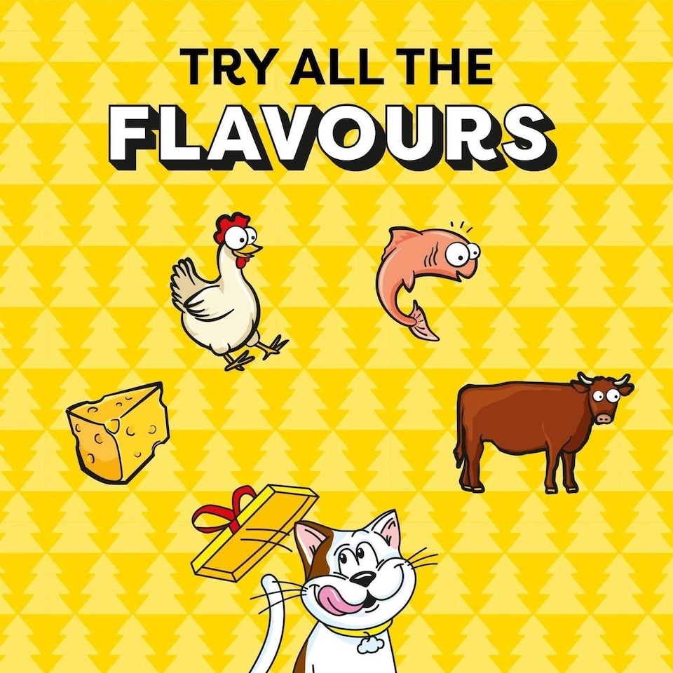 image 1 of 3 x Dreamies Christmas Stocking Cat Treat