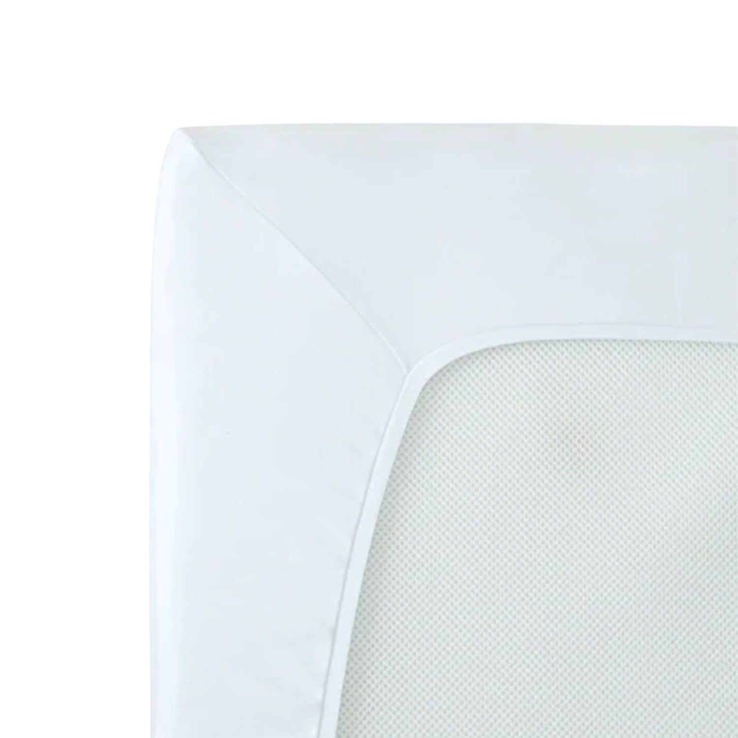Premium Cotton Fitted Sheet for Travel Cot 104 x 74cm - Tesco