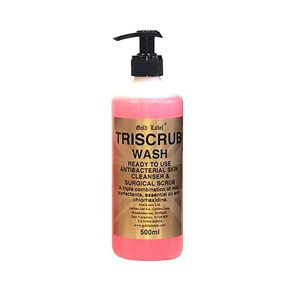 image 1 of Gold Label Triscrub Wash With Pump  - 500ml