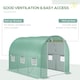 image 3 of Outsunny 3 x 2 x 2m Greenhouse Replacement Cover ONLY for Tunnel Greenhouse