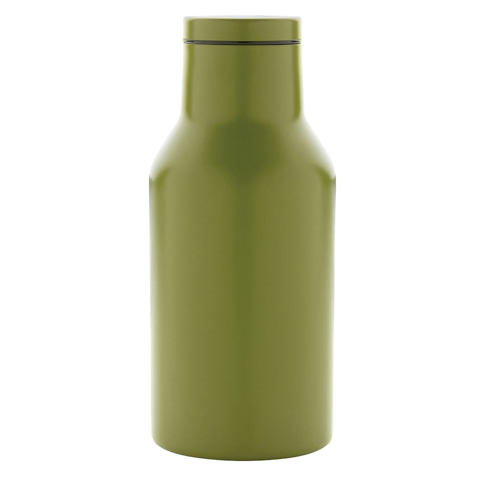image 1 of XD Collection Compact Recycled Stainless Steel 300ml Bottle - Green - One Size Green | One Size