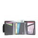 image 4 of Lifeventure RFiD Recycled Wallet Card Holder Blue | Navy