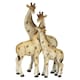 image 1 of Something Different Giraffe Family Ornament - Cream/Brown - One Size