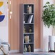 image 7 of Vida Designs Oxford 5 Tier Cube Bookcase Display Storage, Grey
