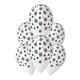 image 1 of Animal Paw Prints White Latex Balloons 33cm / 13 in - Pack of 6