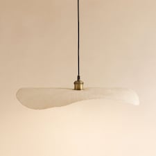 CGC Wanda 60cm Extra Large Paper Wave Easy-Fit Lampshade