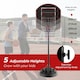 image 5 of COSTWAY Portable Basketball Hoop Stand Adjustable Basketball Black | Standard