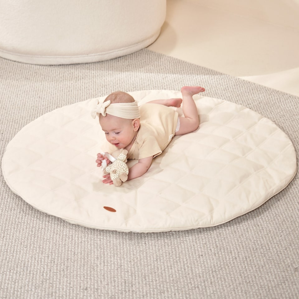 image 1 of MiniDream Round Play Mat 100CM - 100% Cotton