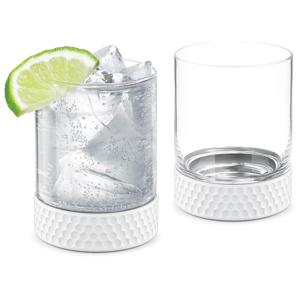 image 1 of Final Touch Set of 2 Hole-In-One Golf Whiskey/Cocktail Tumblers