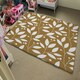 image 4 of White Leaves (Rug) Cream | XL: 160x230cm