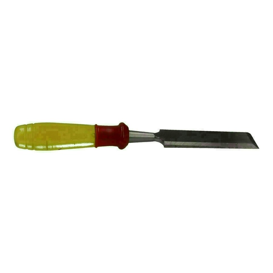 image 1 of 1-1/2" (38mm) Bevel Wood Chisel Clear Handle Carving Work Carpentry Carpenters