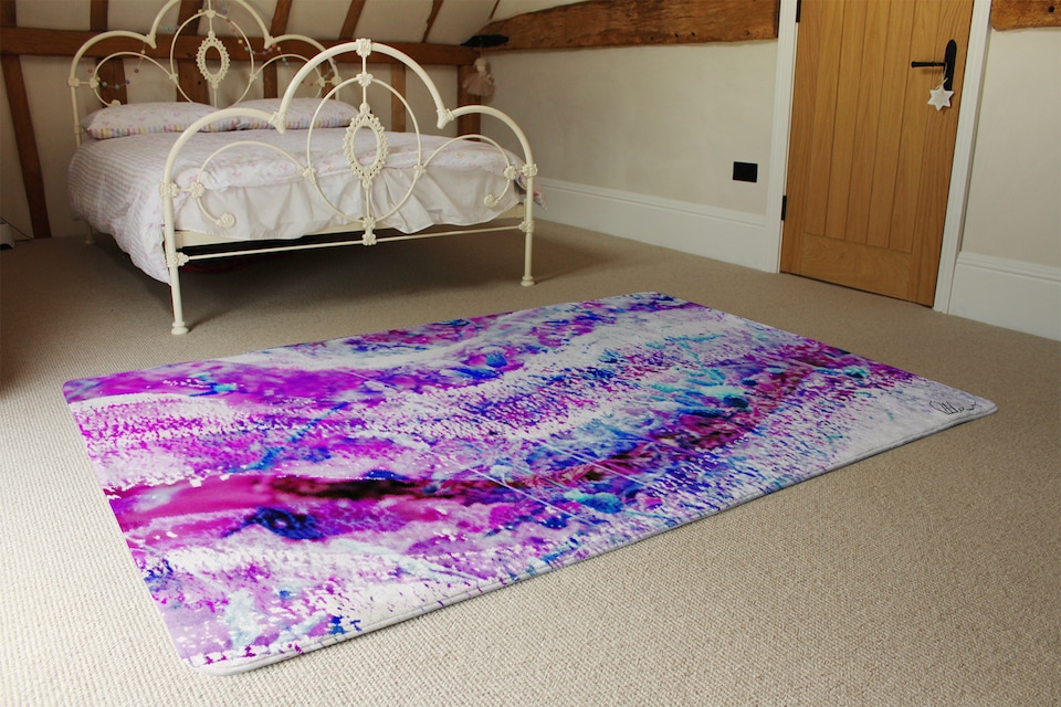 image 1 of Pink Wilderness Rug | Multi