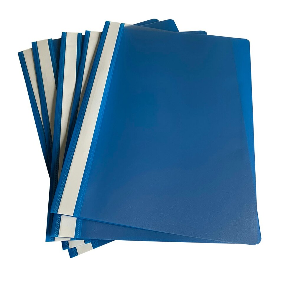 image 1 of Pack of 12 Blue A4 Project Folders by Janrax