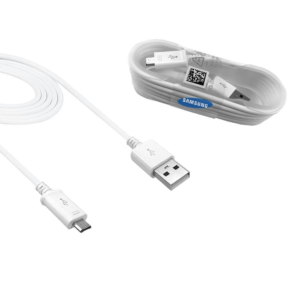SAMSUNG Micro USB - USB C (USB Type-C) アダプター USB C電話用　並行輸入品 Samsung Original Micro USB Charging \u0026 Data Cable - White - Tesco
