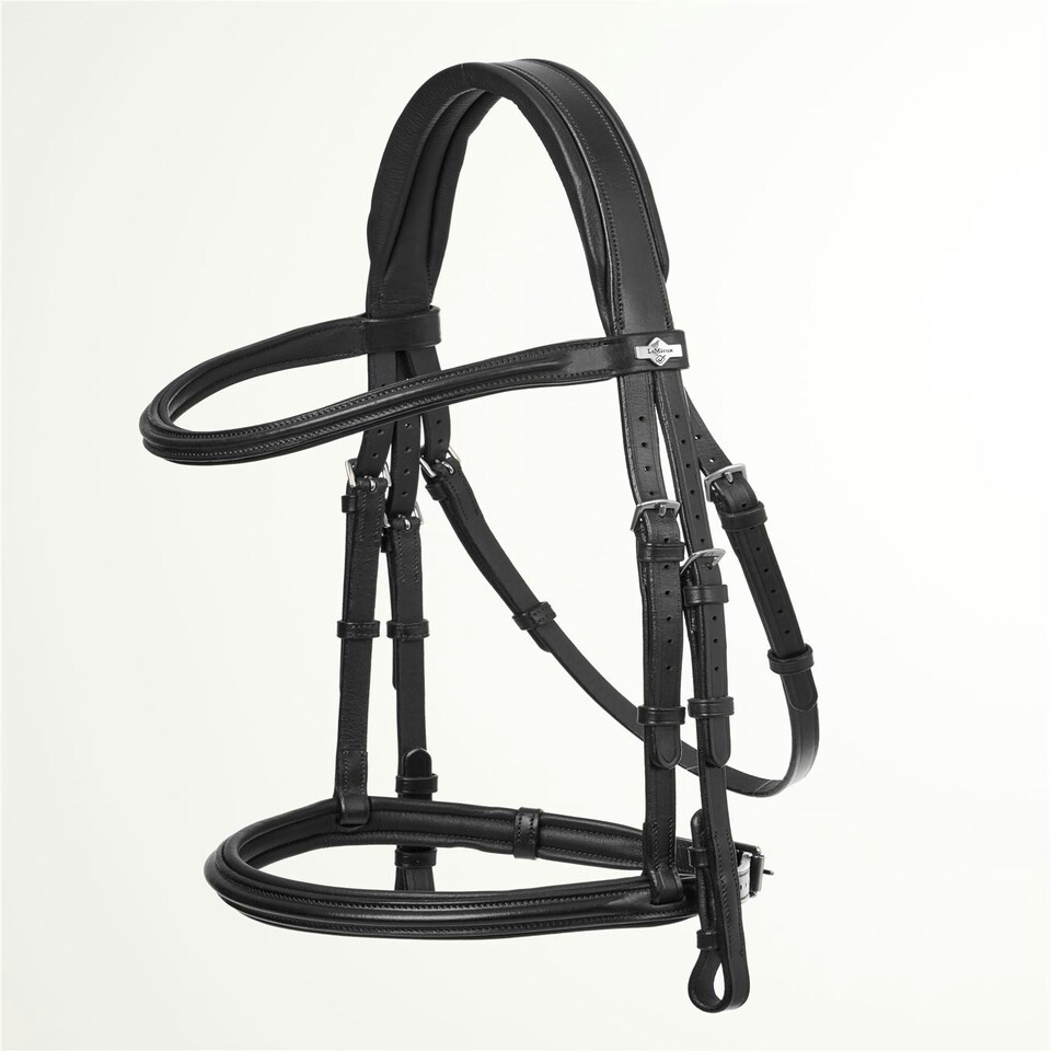 image 1 of LeMieux Arika Cavesson Bridle Brown | X-Full