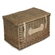 image 2 of Wicker 56cm Antique Wash Picnic Basket Brown | Brown | One Size
