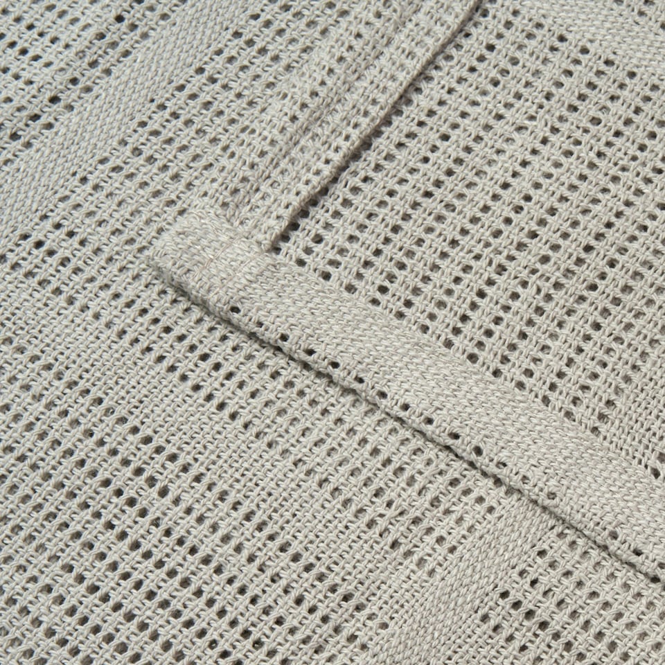 image 1 of Clair de Lune Cellular Blanket Pram Size - Grey