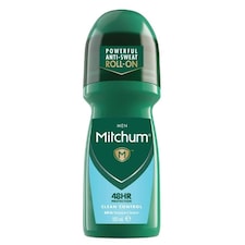 Mitchum Roll-On Anti-Perspirant Deodorant Clean Control 100ml Pack of 6