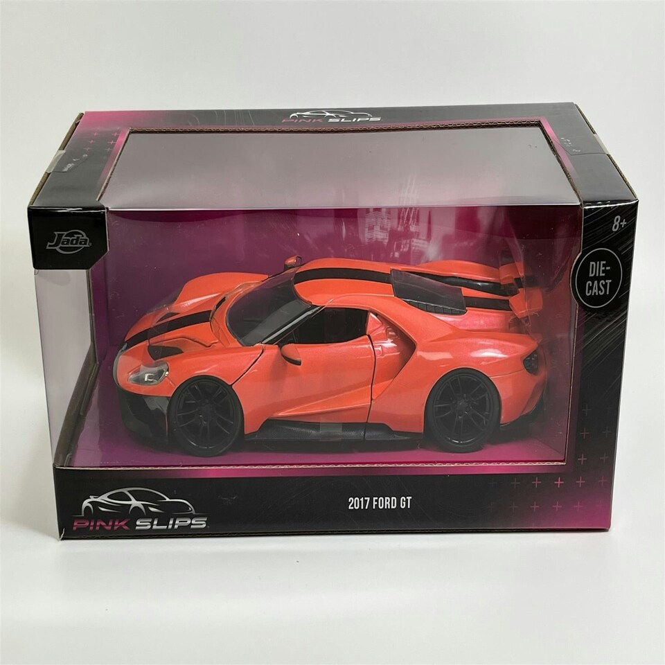 image 1 of 2017 Ford GT 1:24 Scale Pink Slips Jada 253293001 34657