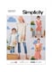 image 1 of Simplicity 9767 Paper Sewing Pattern – Children’s & Women’s Aprons & Headwear, Size A (S–L / S–L), Easy