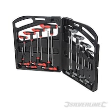 Silverline T-Handle Wrench Set 16pce - 250028