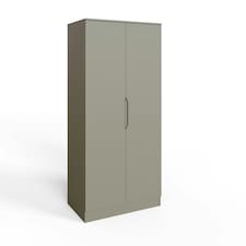 Luno 2 Door Double Wardrobe - Ash Green Green