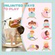 image 3 of AIYAPLAY Kids Wooden Balance Board for Children, for 3-8 Years Old