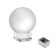 image 3 of MidOcean Glassward Glass Round Ornament | Clear | Transparent | One Size | 1