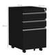 image 7 of Vinsetto Filing Cabinet with Lock and Hanging Bar for Letter A4 Legal, Black