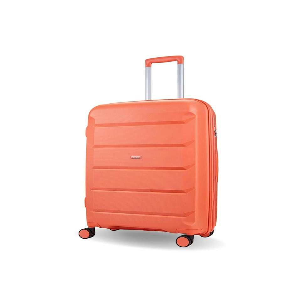 image 1 of Rock Tulum Medium Suitcase Peach Echo Orange | Medium