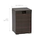 image 3 of Teamson Home Wicker Gas Tank Table for Fire Pits for 20 lb Propane Tank Cover, Brown