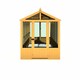 image 3 of Holkham 6 x 16 Greenhouse - Timber - L476 x W190.3 x H237.3 cm