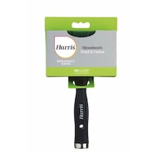 Harris Seriously Good Shed And Fence No Loss Paint Brush - Green/Black - 125mm