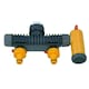image 6 of Hozelock 3 Way Tap Multi Hose Pipe Connector Watering Garden Yard & Fittings