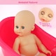 image 5 of BiBi Doll Bathtub Set with Working Shower, 13" Baby Doll & Accessories