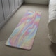 image 4 of Colorful Marble Runner Rug | Multi