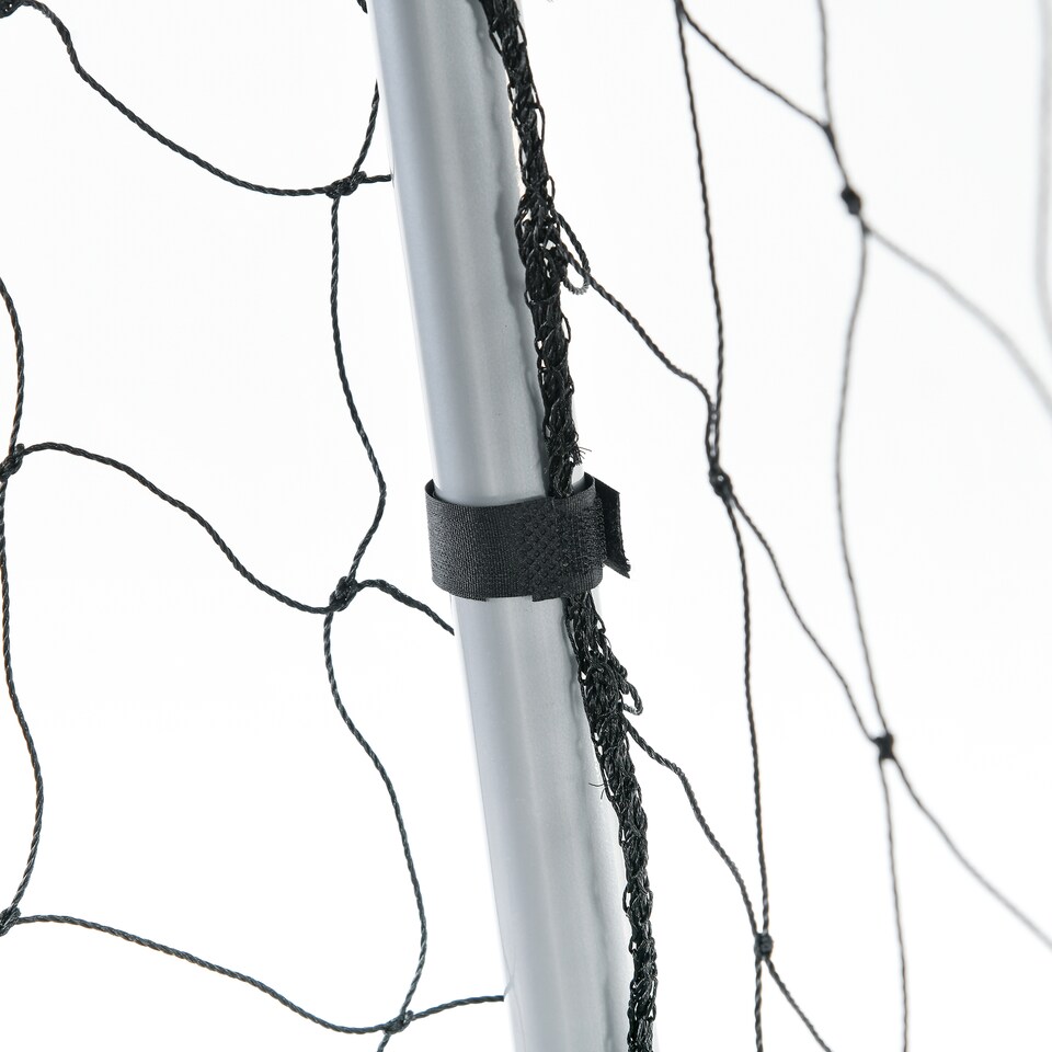 image 1 of SPORTNOW 10ft x 6.5ft Football Goal, Football Net for Garden, Training Goal with Ground Stakes, Steel Frame