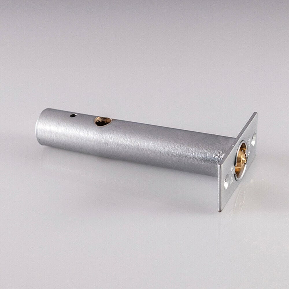 Loops 85mm Security Door Rack Bolt 57mm Fixing Centres Satin Chrome Door Latch