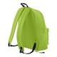 image 2 of Bagbase Junior Fashion Backpack / Rucksack (14 Litres) - Lime/graphite - One Size