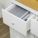 image 8 of HOMCOM Sideboard Storage Cabinet Freestanding Kitchen Cupboard with Drawers