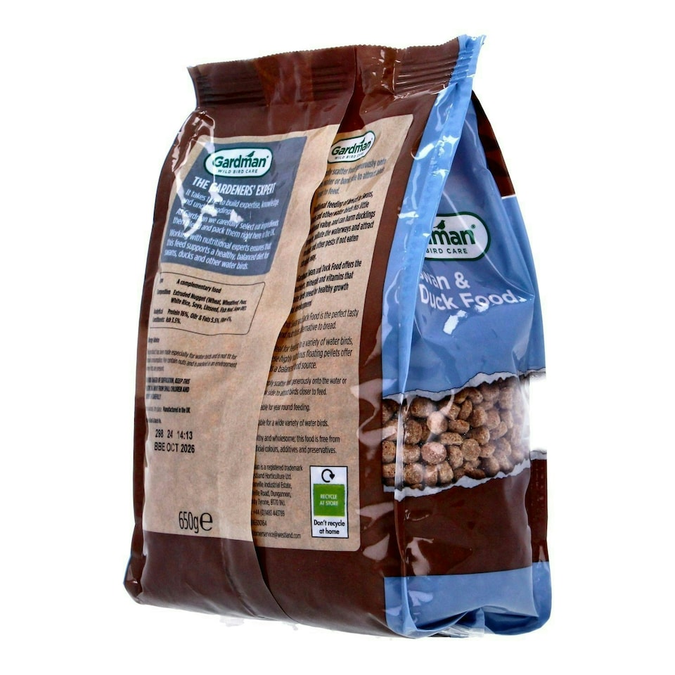 image 1 of Gardman Swan & Duck Food 650g